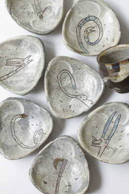 清水しおり展DM-01