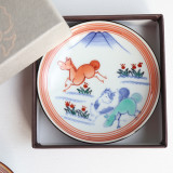 HP)たなかふみえ干支皿2