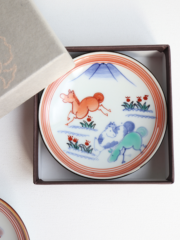 HP)たなかふみえ干支皿2