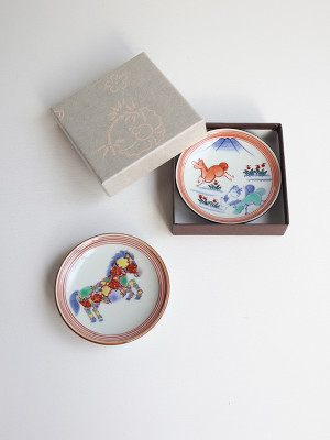 HP)たなかふみえ干支皿3